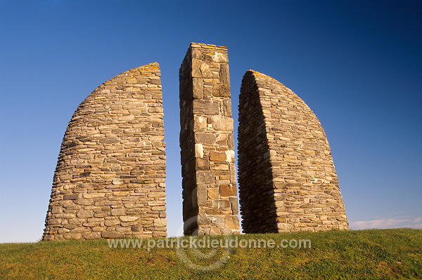 Land raiders Monument, Lewis, Scotland - Lewis, Ecosse - 18710