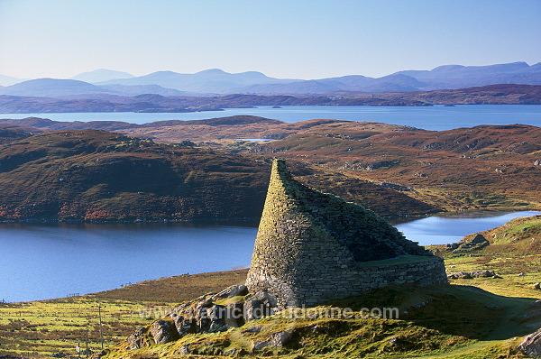 Dun Carloway broch, Lewis, Scotland - Lewis, Ecosse - 18747