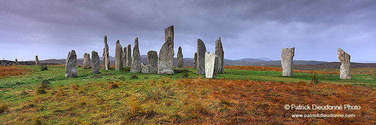 Callanish Standing Stones, Lewis, Scotland - Pierres de Callanish, Lewis, Ecosse  17286