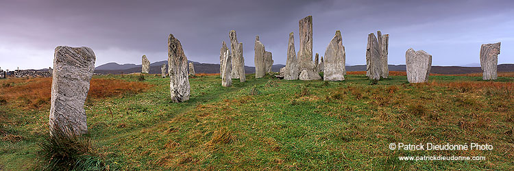 Callanish Standing Stones, Lewis, Scotland - Pierres de Callanish, Lewis, Ecosse 17287