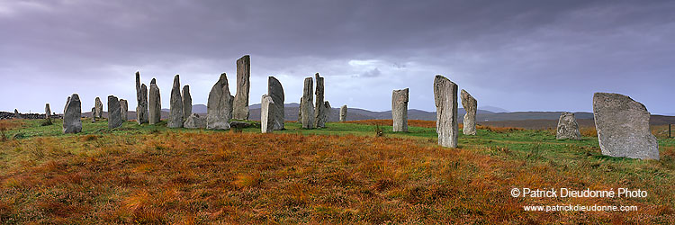 Callanish Standing Stones, Lewis, Scotland - Pierres de Callanish, Lewis, Ecosse 17288