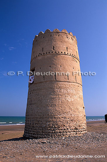 Shinas (near), Batinah. Abandoned village - OMAN (OM10433)