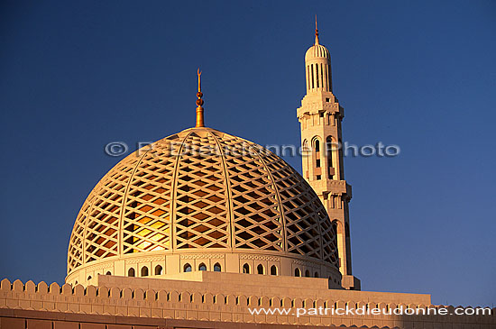 Muscat, Grand Mosque Sultan Qaboos - Grande Mosquée, OMAN (OM10463)