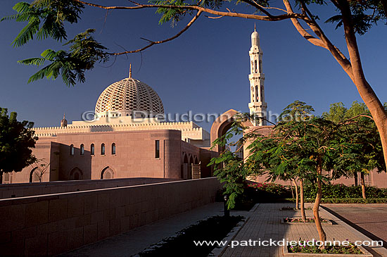 Muscat, Grand Mosque Sultan Qaboos - Grande Mosquée, OMAN (OM10466)