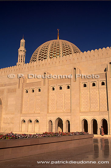 Muscat, Grand Mosque Sultan Qaboos - Grande Mosquée, OMAN (OM10469)