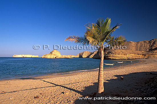 Muscat. Beach at Qantab, near Muscat - Plage à Qantab, Oman (OM10511)