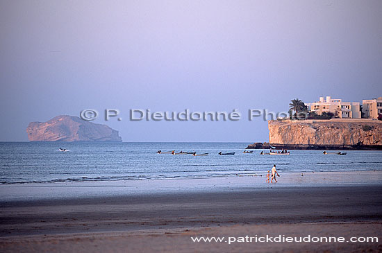 Muscat, Seafront in Al-Qurm -  Front de mer, Al-Qurm, Oman (OM10501)