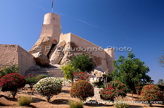 Nakhl fort, Batinah region - citadelle de Nakhl, Batinah, OMAN (OM10041)