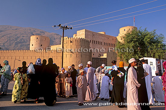 Rustaq fort, Batinah region - Marché et Fort de Rustaq, OMAN  (OM10137)