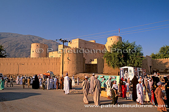 Rustaq fort, Batinah region - Marché et Fort de Rustaq, OMAN  (OM10138)