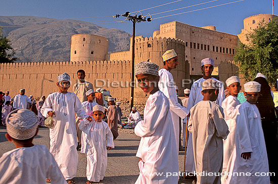 Rustaq fort, Batinah region - Marché et Fort de Rustaq, OMAN  (OM10139)