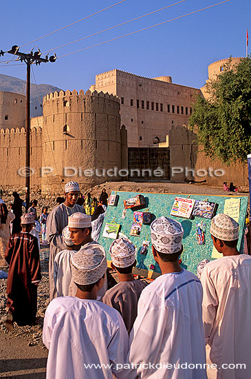 Rustaq fort, Batinah region - Marché et Fort de Rustaq, OMAN  (OM10140)