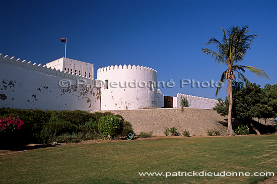 Sohar. Sohar fort, built 13-14th C- Le fort de Sohar, Oman (OM10288)