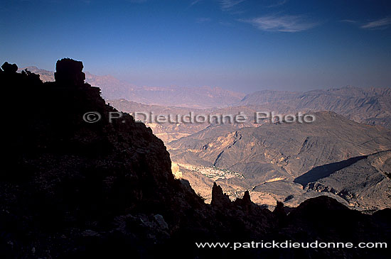 Wadi Bani Awf, Djebel Akhdar - Vallée Bani Awf, OMAN (OM10217)