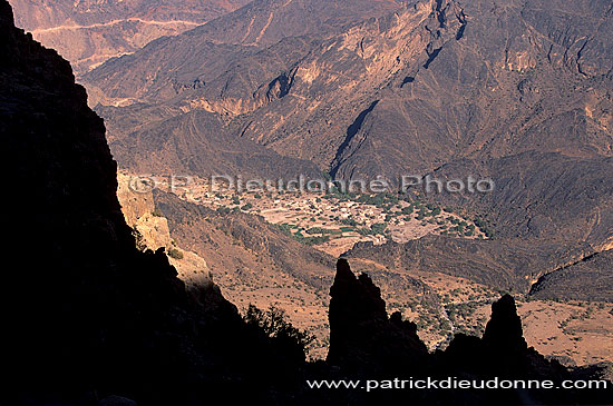 Wadi Bani Awf, Djebel Akhdar - Vallée Bani Awf, OMAN (OM10223)