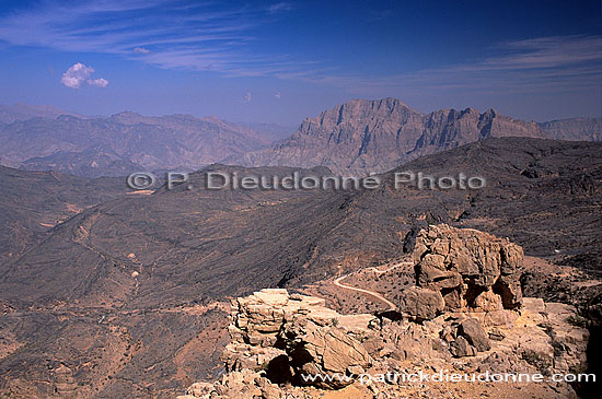 Wadi Bani Awf, Djebel Akhdar - Vallée Bani Awf, OMAN (OM10346)