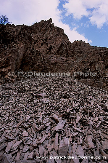 Wadi Bani Awf, Djebel Akhdar, erosion - Vallée Bani Awf, OMAN (OM10366)