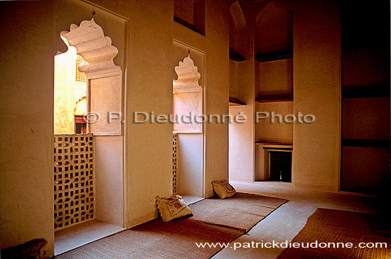 Jabrin fort, interior - Citadelle de Jabrin, intérieur, OMAN (OM10114)