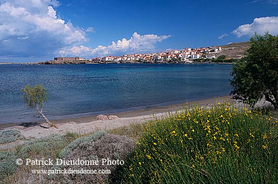 Greece, Lesvos: View of Sigri - Lesbos: Sigri  11432