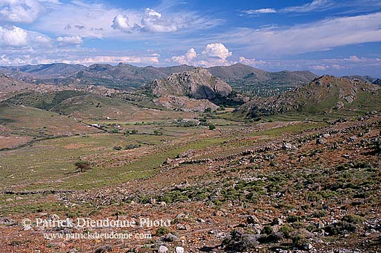 Greece, Lesvos (Lesbos) - Valley near Eressos, vallée près d'Ere