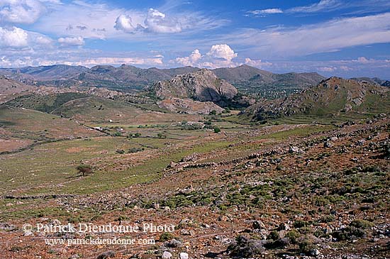 Greece, Lesvos (Lesbos) - Valley near Eressos, vallée près d'Ere