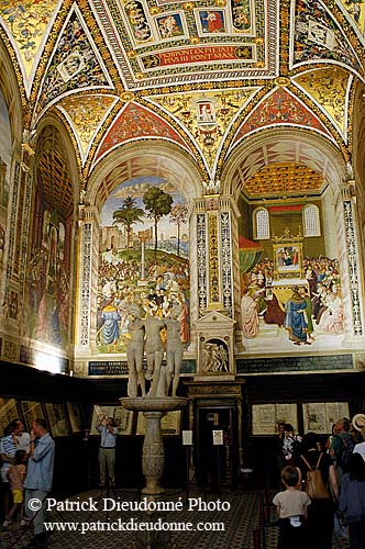 Tuscany, Siena, Libreria Piccolomini - Toscane, Sienne   12572