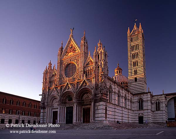 Tuscany, Siena, the Duomo -  Toscane, Sienne, la cathédrale  12576