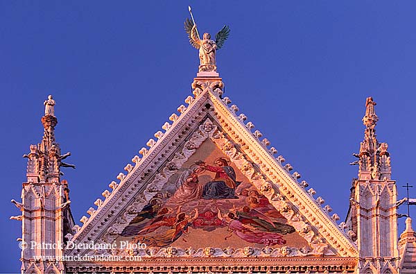 Tuscany, Siena, the Duomo -  Toscane, Sienne, la cathédrale  12594