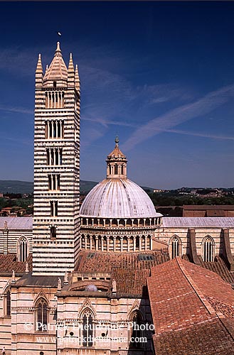 Tuscany, Siena, the Duomo -  Toscane, Sienne, la cathédrale  12598