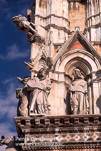 Tuscany, Siena, the Duomo -  Toscane, Sienne, la cathédrale  12607