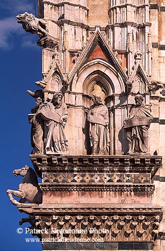 Tuscany, Siena, the Duomo -  Toscane, Sienne, la cathédrale  12609