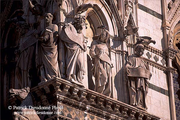 Tuscany, Siena, the Duomo -  Toscane, Sienne, la cathédrale  12611