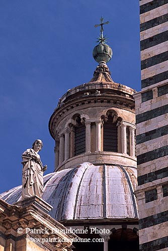Tuscany, Siena, the Duomo -  Toscane, Sienne, la cathédrale  12618