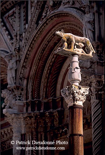 Tuscany, Siena, the Duomo -  Toscane, Sienne, la cathédrale  12612