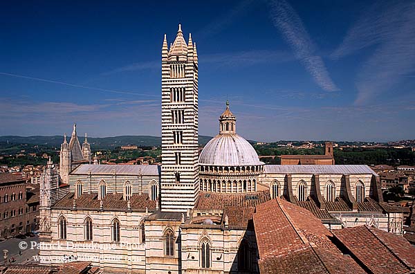 Tuscany, Siena, the Duomo  - Toscane, Sienne, la cathédrale  12777