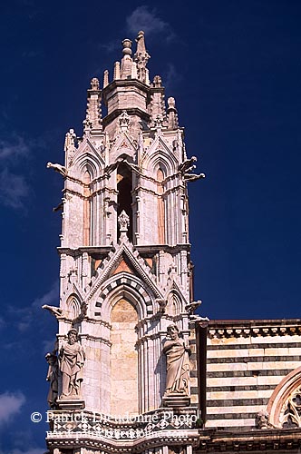 Tuscany, Siena, the Duomo -  Toscane, Sienne, la cathédrale  12616