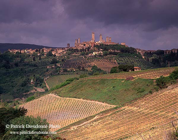 Tuscany, San Gimignano - Toscane, San Gimignano  12372