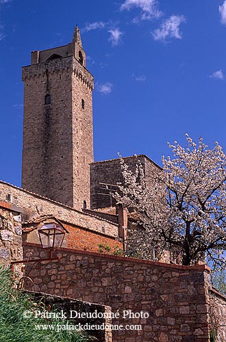 Tuscany, San Gimignano, Torre Grossa - Toscane, San Gimignano  12393