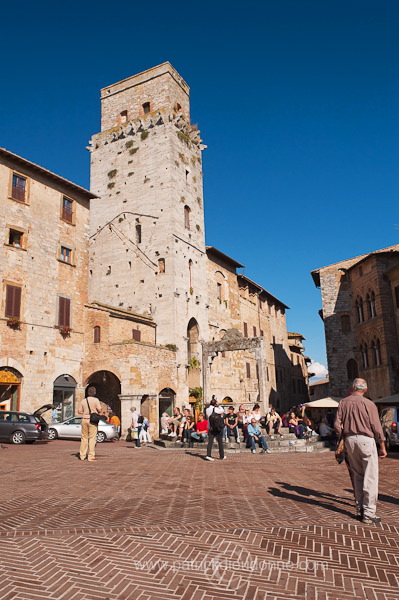 San Gimignano, Tuscany - San Gimignano, Toscane - it01871