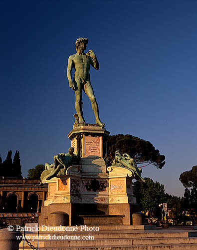 Tuscany, Florence: Michelangelo's David - Toscane, Florence  12295