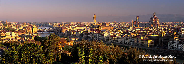 Tuscany, Florence from P. Michelangelo - Toscane, Florence  12276