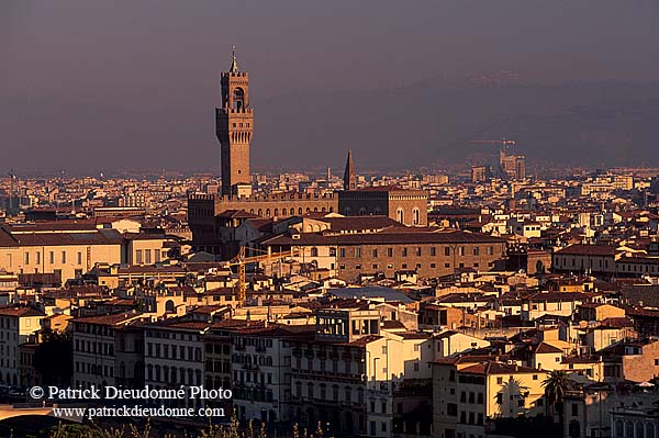 Tuscany, Florence from P. Michelangelo - Toscane, Florence  12280