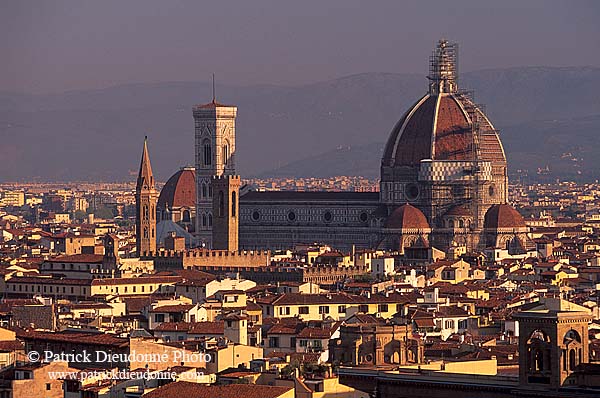 Tuscany, Florence from P. Michelangelo - Toscane, Florence  12281