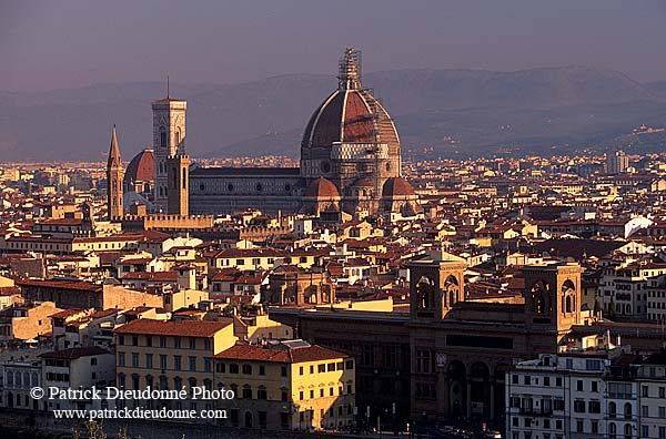 Tuscany, Florence from P. Michelangelo - Toscane, Florence  12285