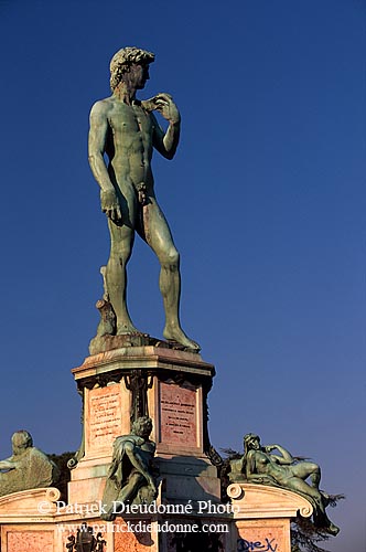 Tuscany, Florence: Michelangelo's David - Toscane, Florence  12297