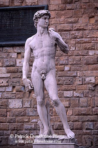 Tuscany, Florence, David  - Toscane, Florence  12338