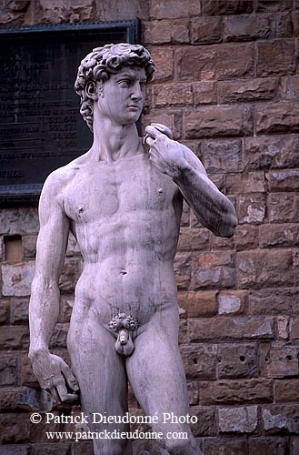 Tuscany, Florence, David  - Toscane, Florence  12340