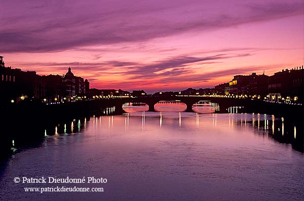 Tuscany, Florence, Ponte alla Carraia - Toscane, Florence  12355