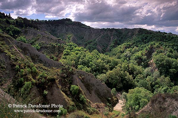 Tuscany, Crete region - Toscane, paysage des Crete    12242