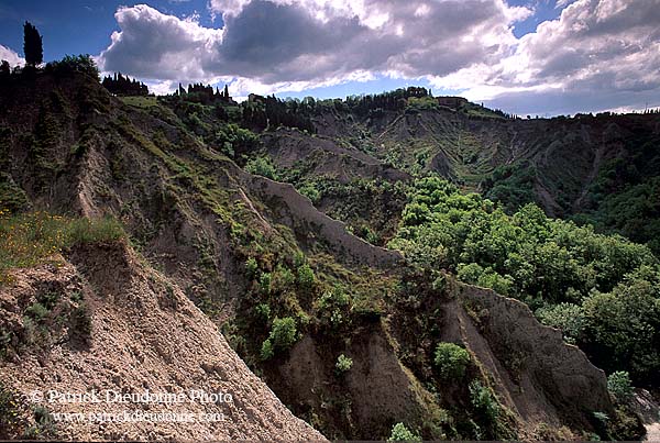 Tuscany, Crete region - Toscane, paysage des Crete    12244